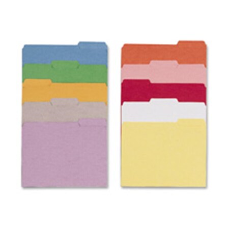 Pen2Paper File Folder- .33 AST 2-Ply Tab Cut- Legal- Blue PE811631